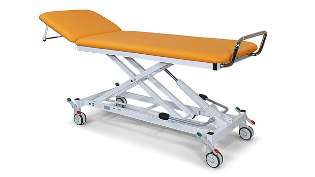 Universalliege für Untersuchung und Behandlung in Praxis und Krankenhaus mit hydraulischer Höhenverstellung Modell 2000XL/H