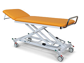 Universalliege für Untersuchung und Behandlung in Praxis und Krankenhaus mit hydraulischer Höhenverstellung Modell 2000XL/H