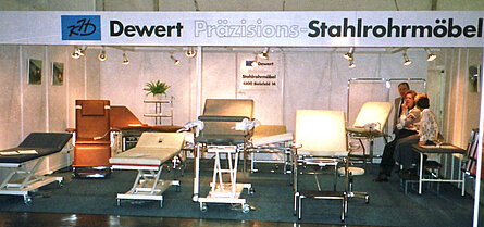 Dewert-Messestand 1988