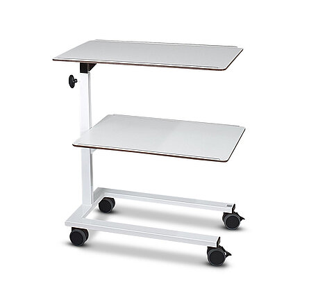 Vielzwecktisch, Beistellwagen, mit zwei (2) Tischplatten