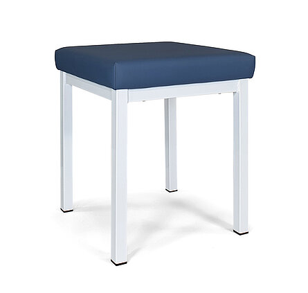 Hocker mit vier Beinen, Vierkantrohr